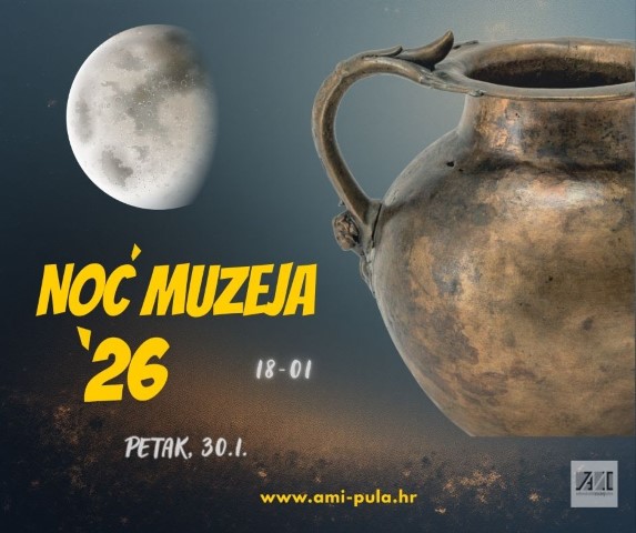 I Arheološki muzej Istre poziva na Noć muzeja 2026.